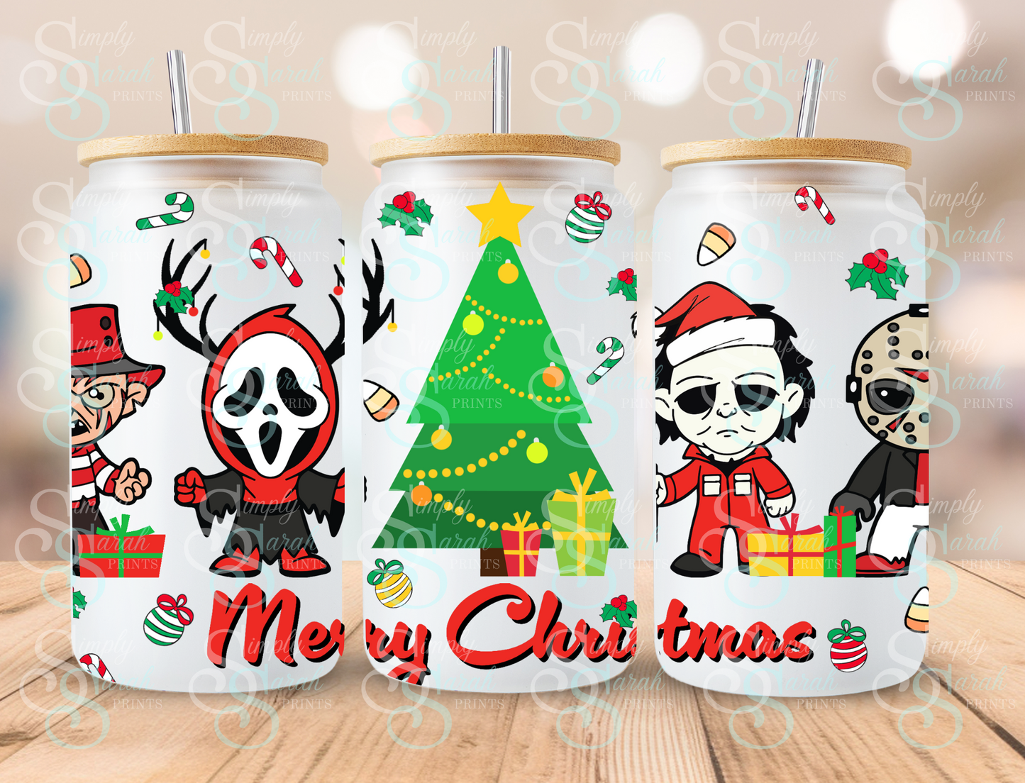 Merry Christmas Scary Friends