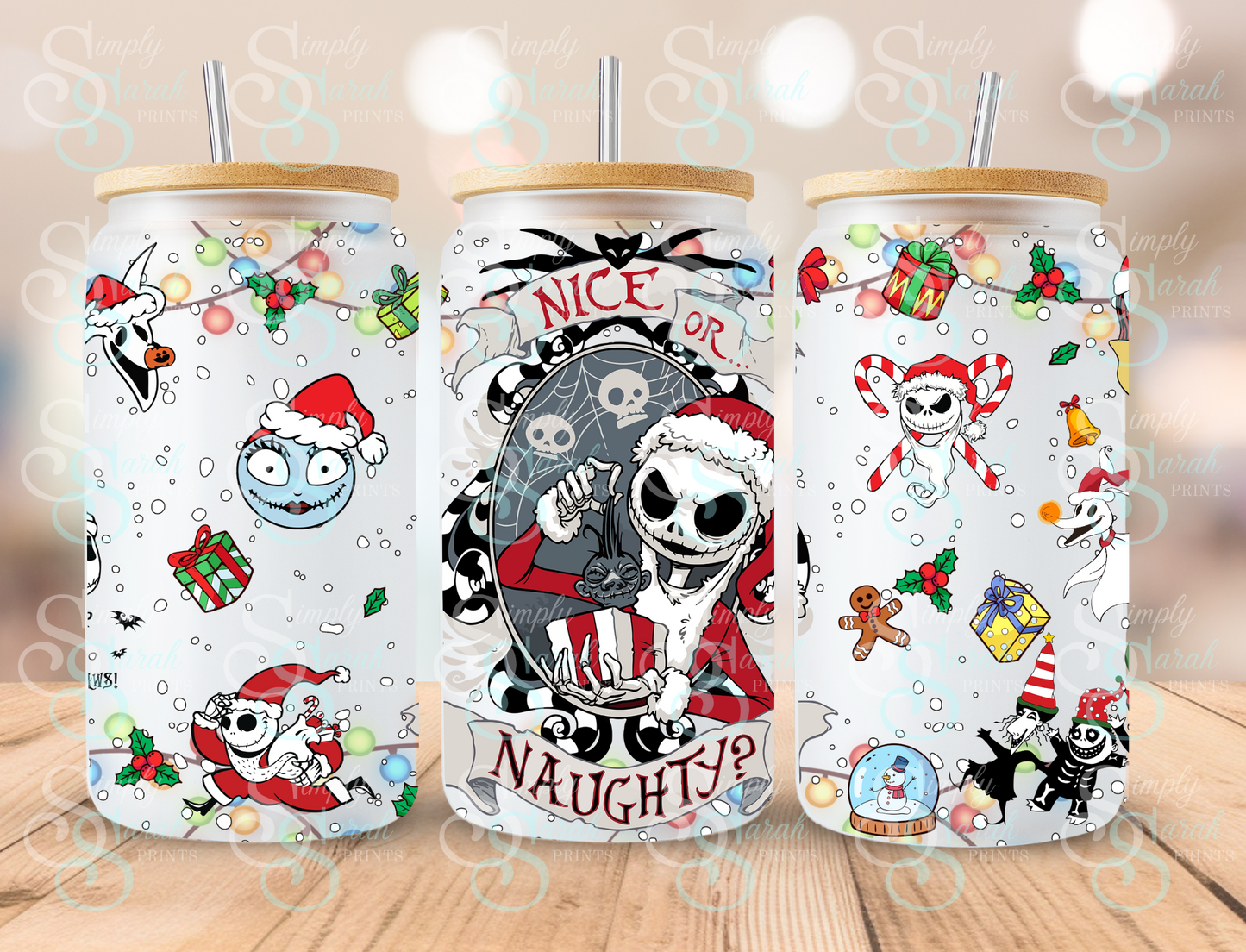 Naughty or Nice Skeleton