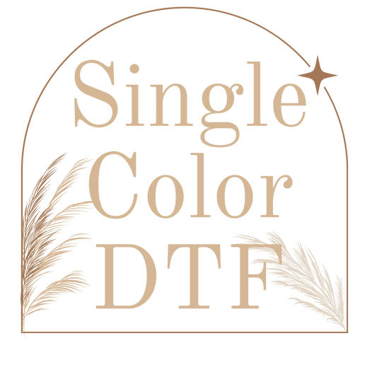 Custom Single Color DTF Transfer