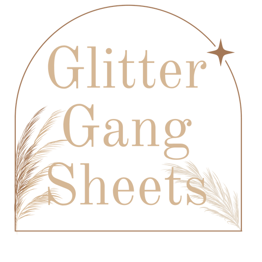 Custom GLITTER DTF Gang Sheet