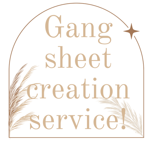 Custom DTF Gang Sheet Service