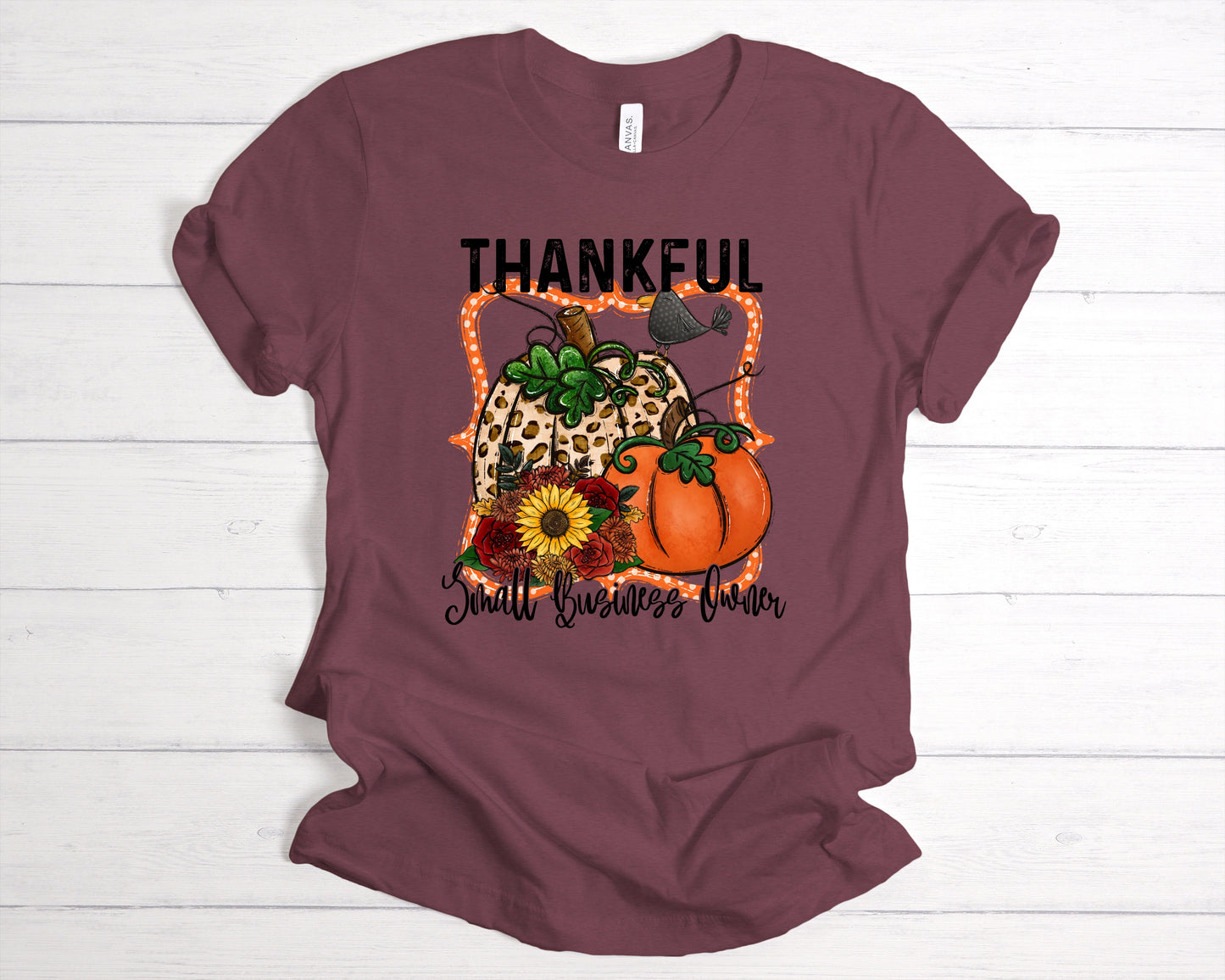 Thankful Small Business Owner