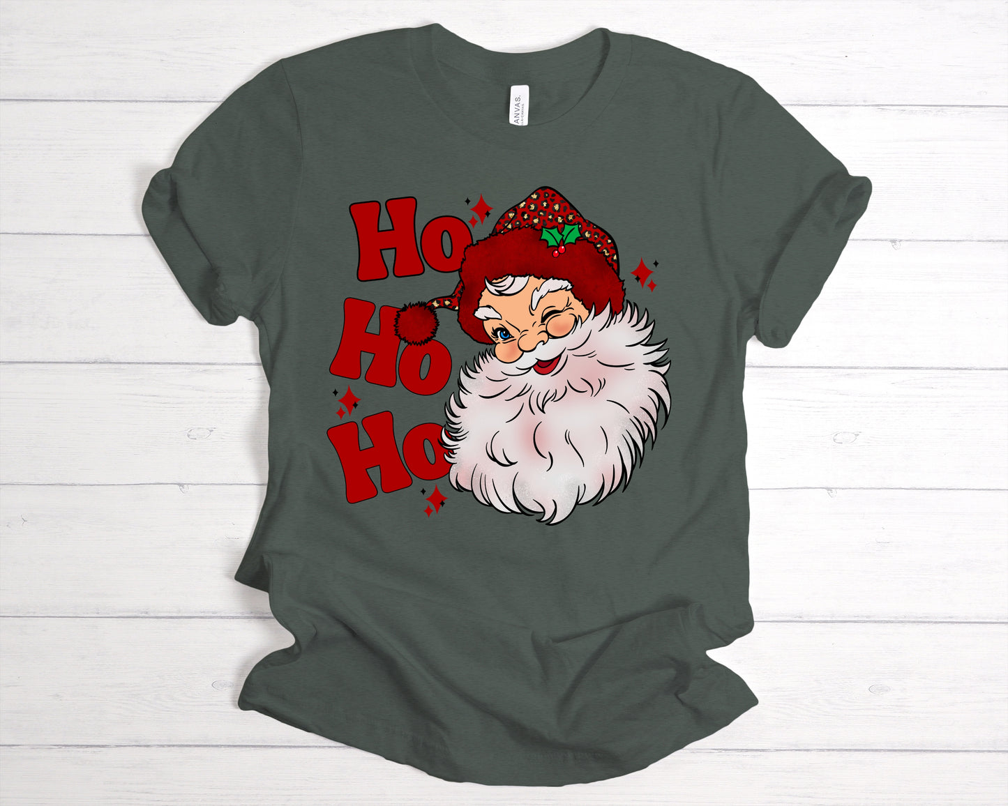 Retro Santa Ho Ho Ho