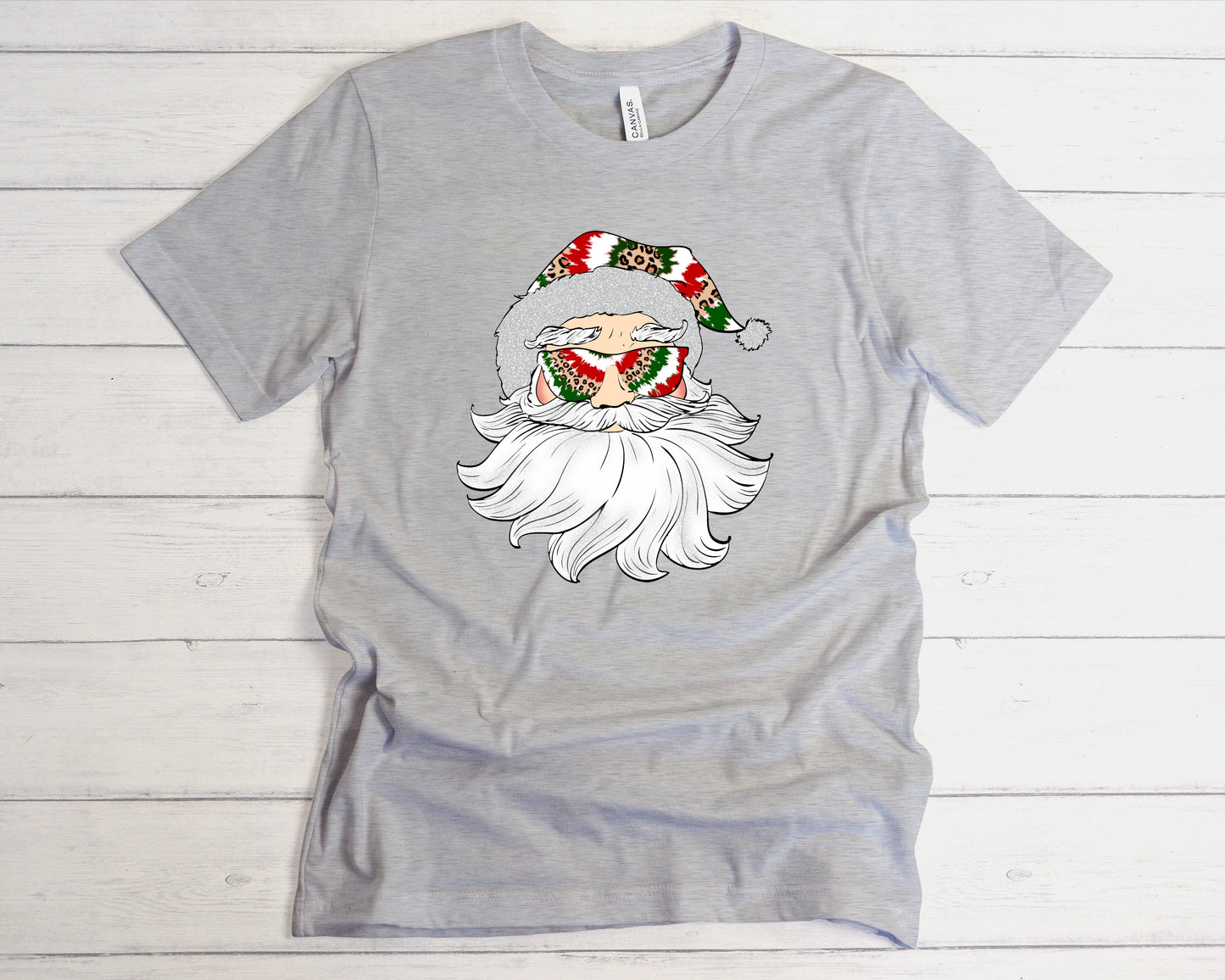 Tie Dye Santa