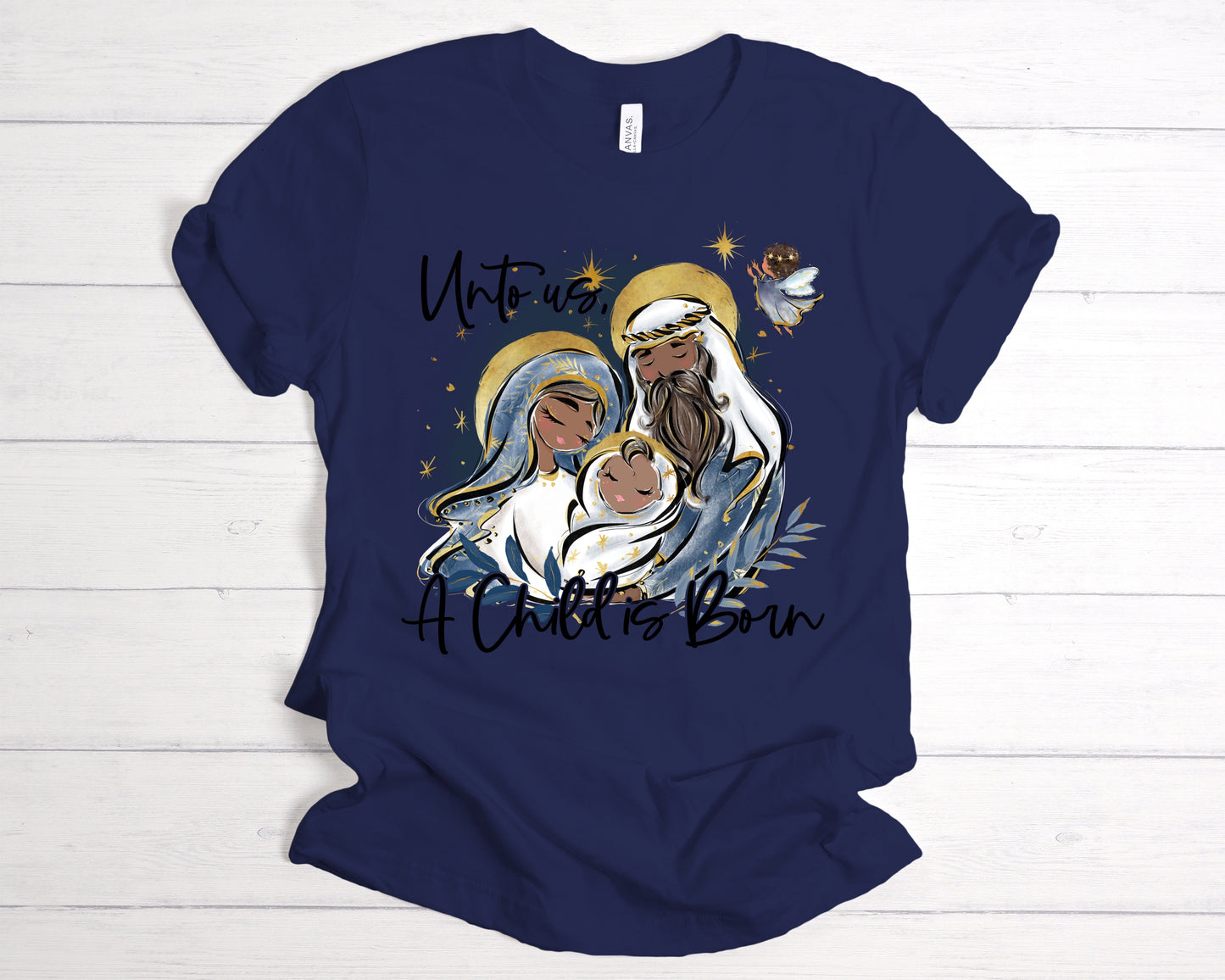 Unto Us A Child Is Born Dark Skin