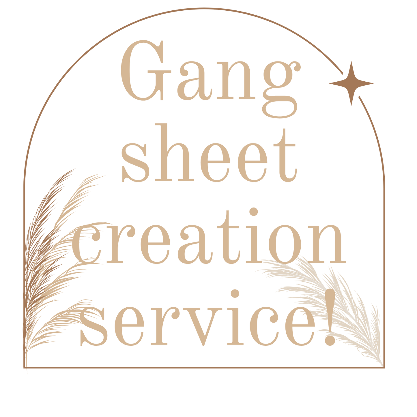 Custom DTF Gang Sheet Service