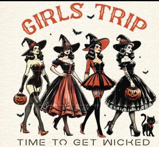 Girls trip: trucker hat dtf