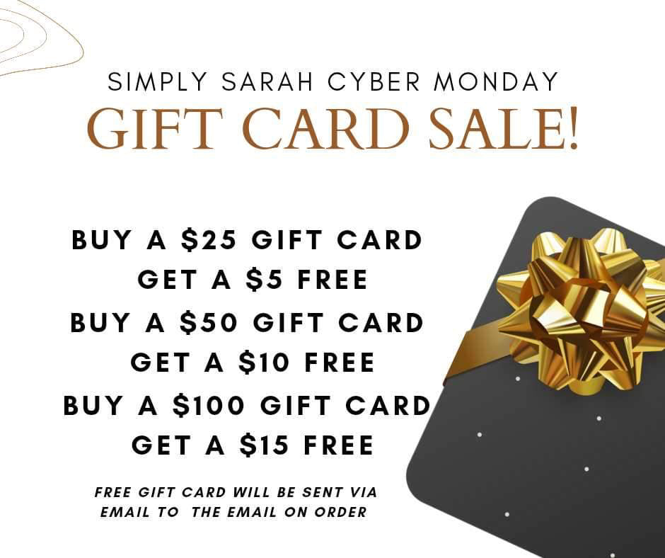 Cyber Monday Gift Card Blowout!