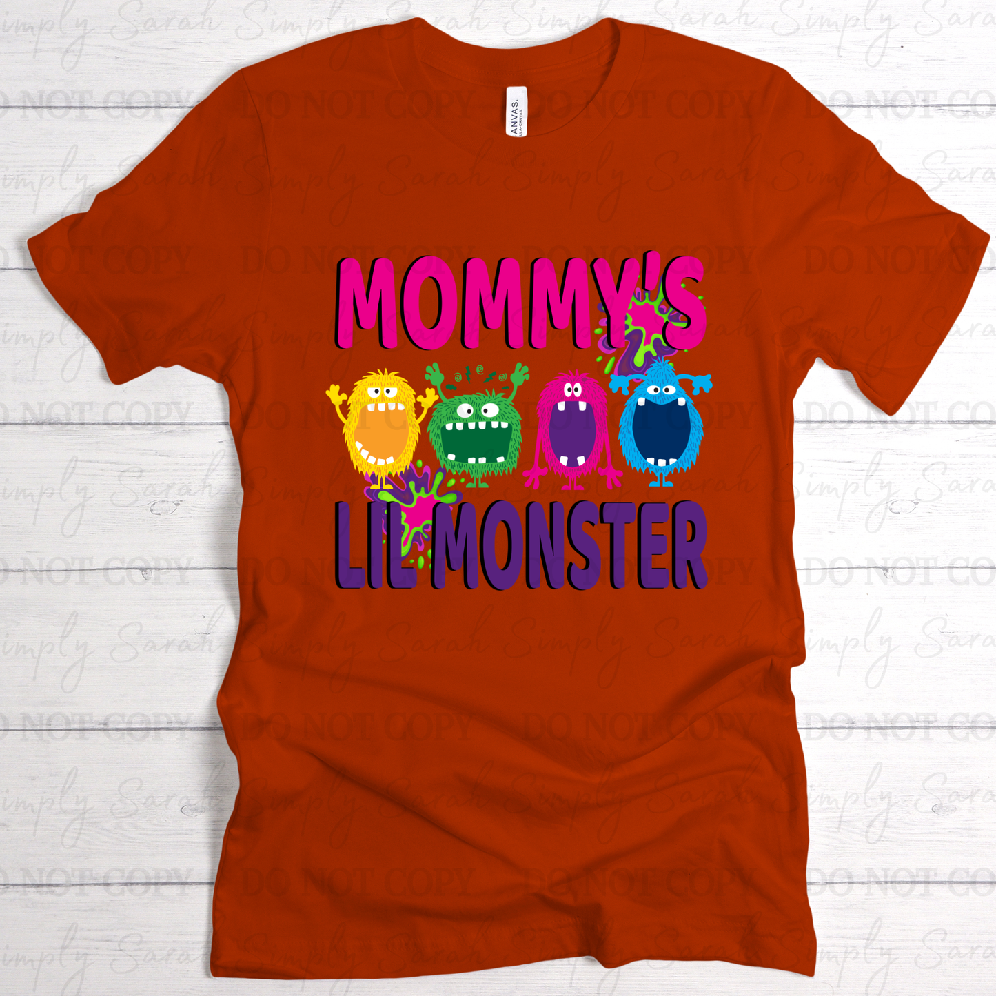 Mommy's Little Monster- Girl